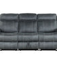 Andres Grey - 3pc Reclining Living Room Set