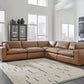 Ashley 309-01 - 5PC Genuine Leather Sectional Set **ON SALE**