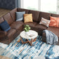 Ashley 485-04 - Top Grain Leather Sectional **NEW ARRIVAL**