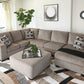 Ashley 807-02 Sectional (Platinum)