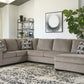 Ashley 807-02 Sectional (Platinum)