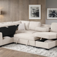 Atlantic Beige Sectional With Pull-Out Bed **ON SALE**