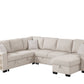Atlantic Beige Sectional With Pull-Out Bed **ON SALE**