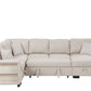 Atlantic Beige Sectional With Pull-Out Bed **ON SALE**