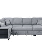 Atlantic Gray Sectional With Pull-Out Bed **NEW ARRIVAL**