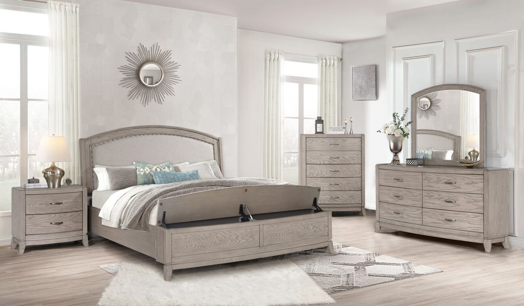 B8000 - 4pc or 5pc Bedroom Set - Queen, King **NEW ARRIVAL**