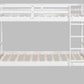BB11 Twin/Twin Bunk Bed White
