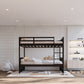 BB12 Twin/Twin Bunk Bed Black