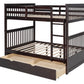 BB30 Full/Full Bunk Bed w/Twin Trundle Espresso