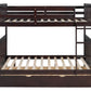 BB30 Full/Full Bunk Bed w/Twin Trundle Espresso