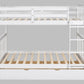 BB31 Full/Full Bunk Bed w/Twin Trundle White