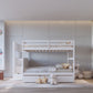 BB51 FULL/FULL Bunk Bed w/Twin Trundle + Staircase Storage