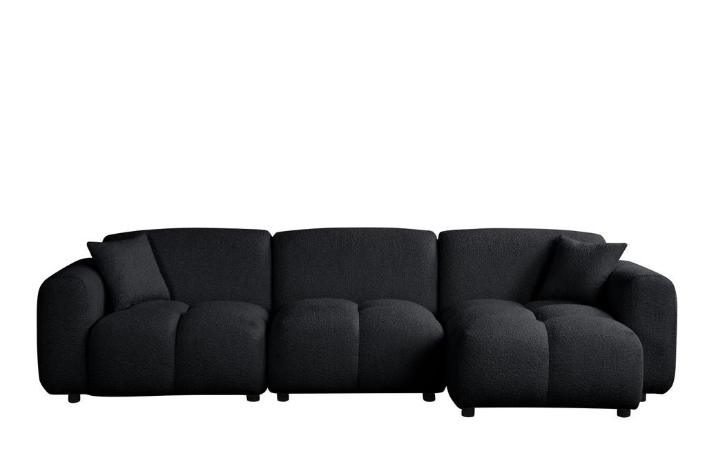 Bella Black Sectional **NEW ARRIVAL**