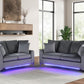 Celina Charcoal - 2PC Sofa & Loveseat Set **NEW ARRIVAL**