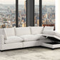 CLOUD2-Boucle Modular Sectional (BOUCLE FABRIC)
