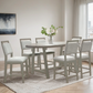 D2500 Counter Height Table + 6 Chair Set **NEW ARRIVAL**