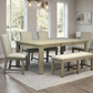 D2700 Dining Table + 4 Chair + Bench Set **NEW ARRIVAL**