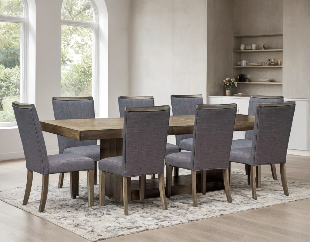 D901 - Dining Table + 8 Chair Set **NEW ARRIVAL**