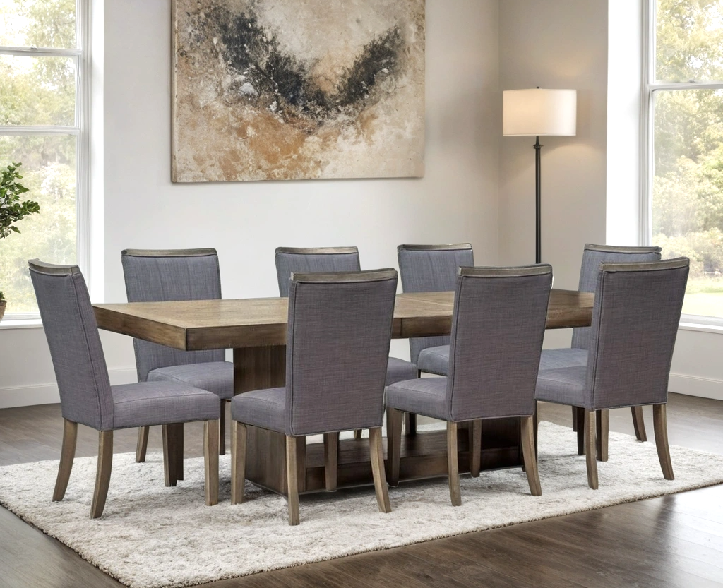 D901 - Dining Table + 8 Chair Set **NEW ARRIVAL**