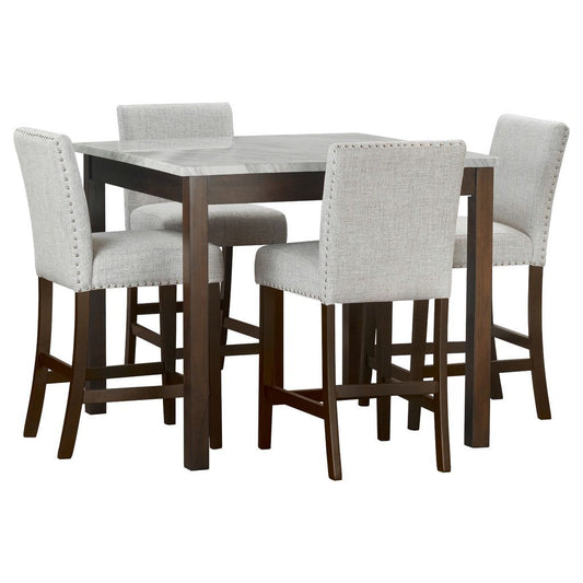 Dior10 - Pub Table + 4 Chair Set **NEW ARRIVAL**