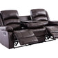 Dynamo Brown Reclining 3 PC Living Room Set