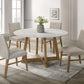 ENZO10 Light Oak Dining Table + 4 Chair Set **NEW ARRIVAL**