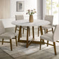 ENZO20 Dark Oak Dining Table + 4 Chair Set **NEW ARRIVAL**