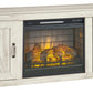 EW0331-268 - TV Stand w/Fireplace 60"L