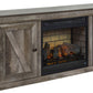 EW0440-268 - TV Stand w/Fireplace 60"L