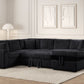 Forever Black Sectional With Pull-Out Bed **NEW ARRIVAL**