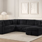 Forever Black Sectional With Pull-Out Bed **NEW ARRIVAL**