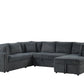 Forever Charcoal Sectional With Pull-Out Bed **NEW ARRIVAL**