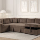 Forever Mocha Sectional With Pull-Out Bed **NEW ARRIVAL**
