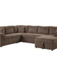 Forever Mocha Sectional With Pull-Out Bed **NEW ARRIVAL**