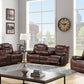 Galveston Brown - 3PC OVERSIZED Reclining Set (1 LEFT)
