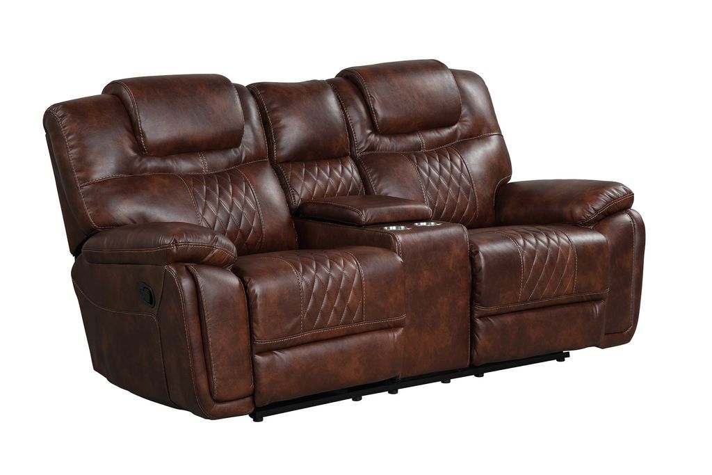 Galveston Brown - 3PC OVERSIZED Reclining Set (1 LEFT)