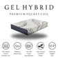 GEL HYBRID - 12.5" - Full, Queen, King **NEW ARRIVAL** **GREAT VALUE**