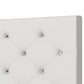 HH20188 - White Platform - Twin, Full, Queen **NEW ARRIVAL**