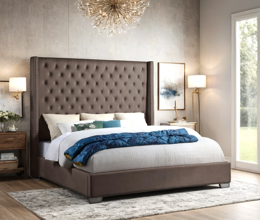 HH224 6ft Diamond Bed- Queen, King **NEW ARRIVAL**