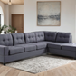 James Grey Reversible Sectional