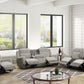 LISA - Gray 3pc Reclining Set