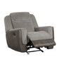 LISA - Gray 3pc Reclining Set