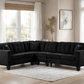 Logan2 Black - Reversible Sectional  **NEW ARRIVAL**