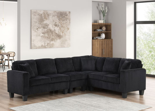 Logan2 Onyx - Reversible Sectional  **NEW ARRIVAL**