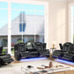 Luz Black - 3PC Reclining Set