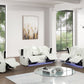 Luz White - 3PC Reclining Set