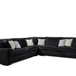 MARSHMALLOW Black OVERSIZED Sectional