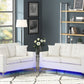 Miami White - Sofa & Loveseat Set (LED LIGHTS)