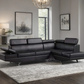Moderno - Sectional (Black)
