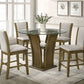 Orlando - Beige Pub Table + 4 Chair Set **NEW ARRIVAL**